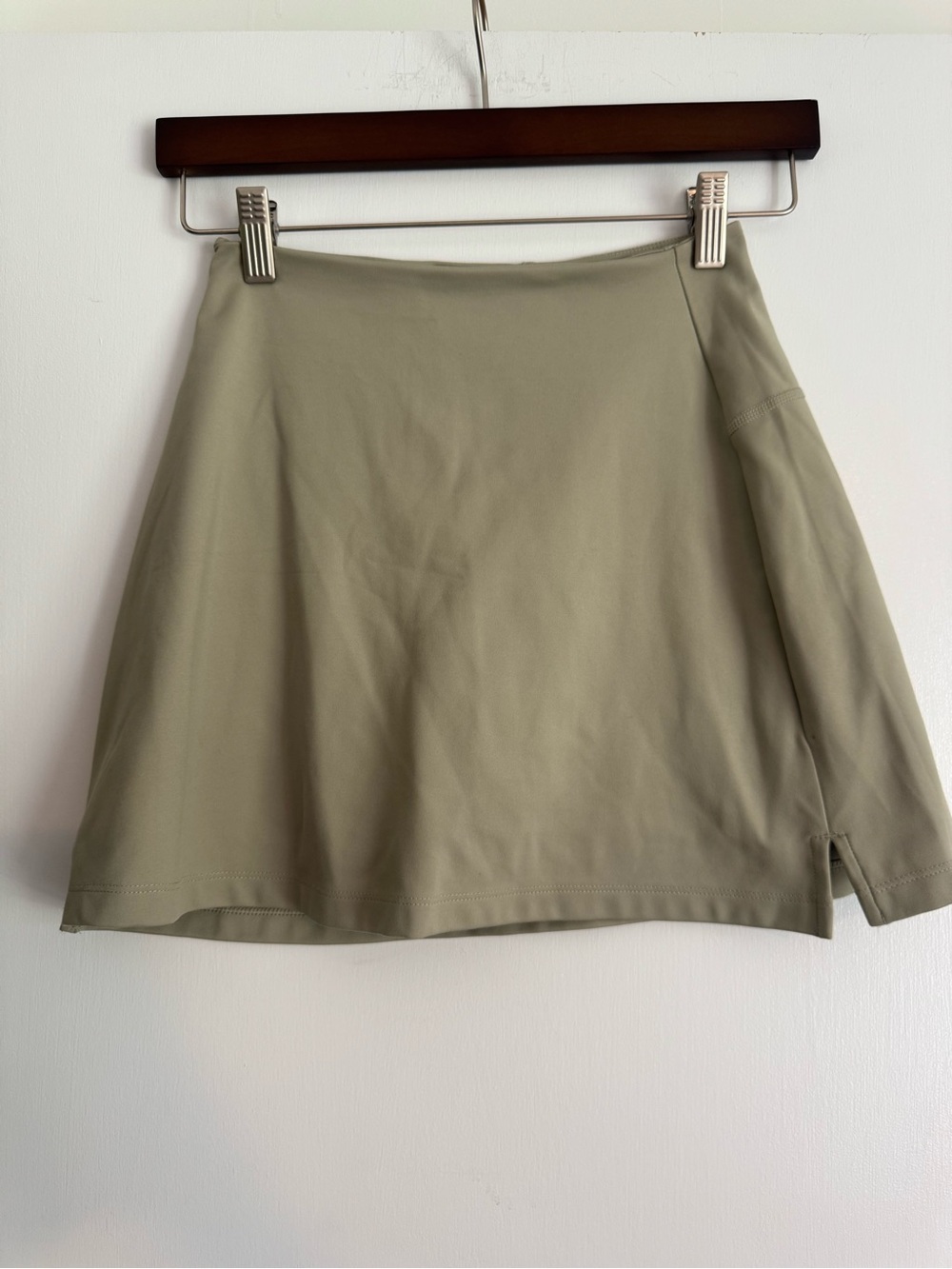 girlfriend collective A-Line Skirt in Olive